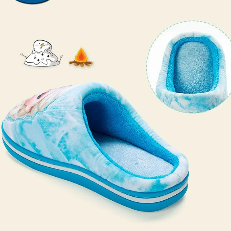 Pantoufle Reine des Neiges