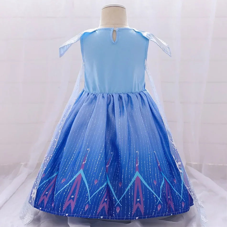 Robe Elsa Reine des Neiges bébé