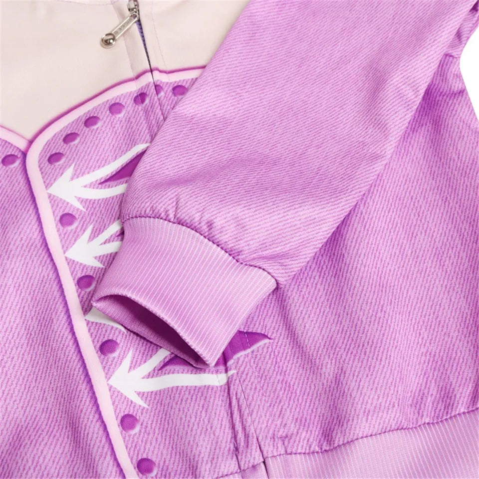 Veste Reine des Neiges Rose