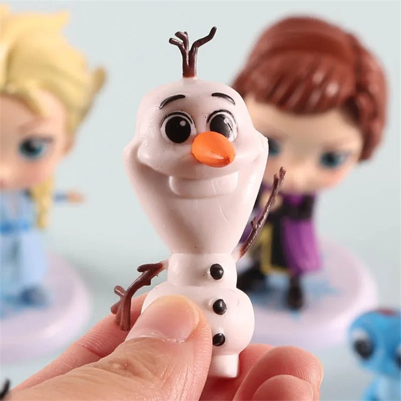 Lot 4 figurines La Reine des Neiges 2