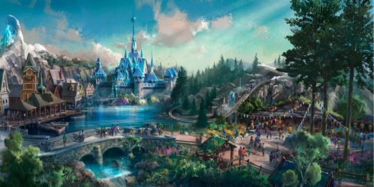 Nouvelle zone La Reine des Neiges à Disneyland Paris
