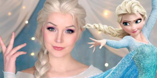 tutoriel de maquillage la reine des neiges