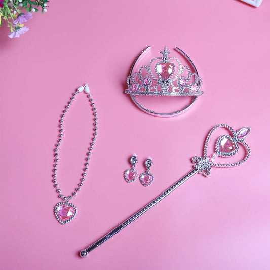 Accessoires Roses Déguisement Reine des Neiges