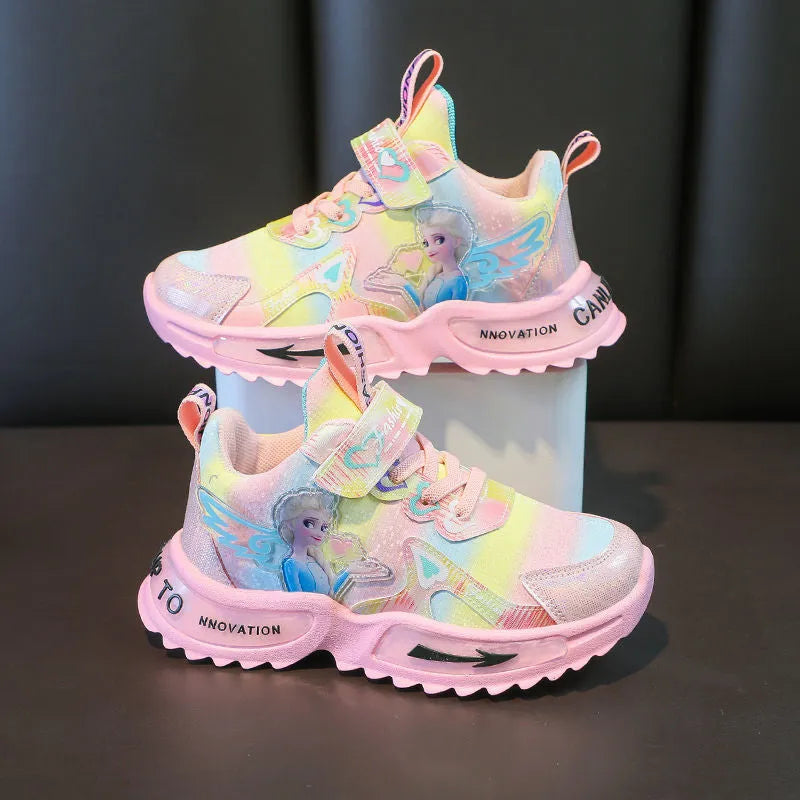Baskets multicolores Reine des Neiges