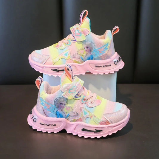 Baskets multicolores Reine des Neiges
