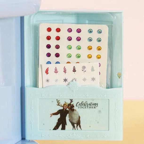 Boite maquillage Reine des Neiges complète