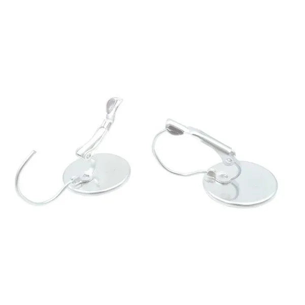 Boucles D'oreilles Clips Elsa Reine Des Neiges - Pâte Fimo, Neuves Avec étiquettes