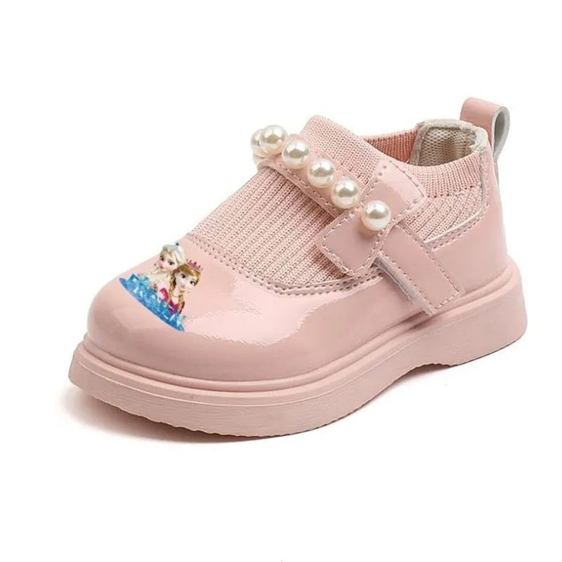 Chaussures Reine des Neiges perles
