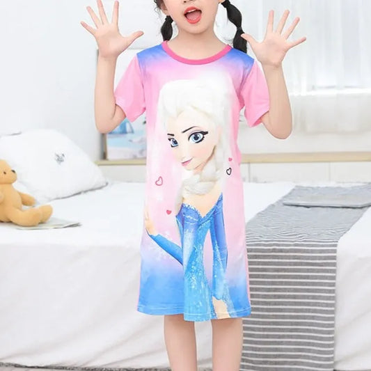 Chemise de nuit Elsa Reine des Neiges