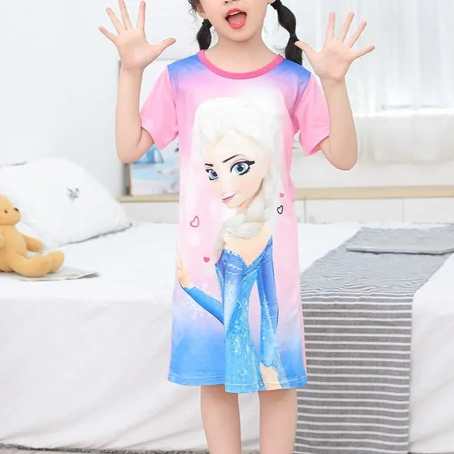 Chemise de nuit Elsa Reine des Neiges achat en ligne