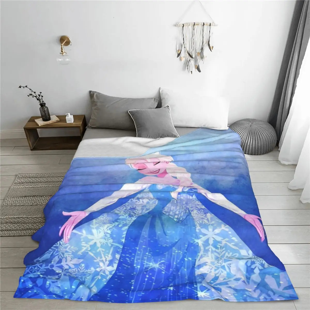 Couverture douce Reine des Neiges
