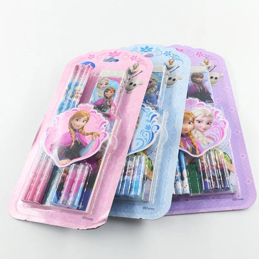 Crayons papier et gomme Reine des Neiges
