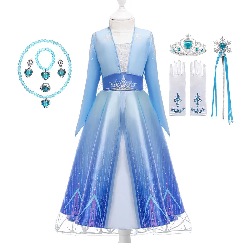 Déguisement Reine des Neiges 2