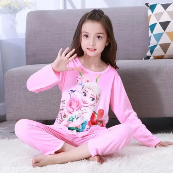 Pyjama Reine des Neiges Manches Longues