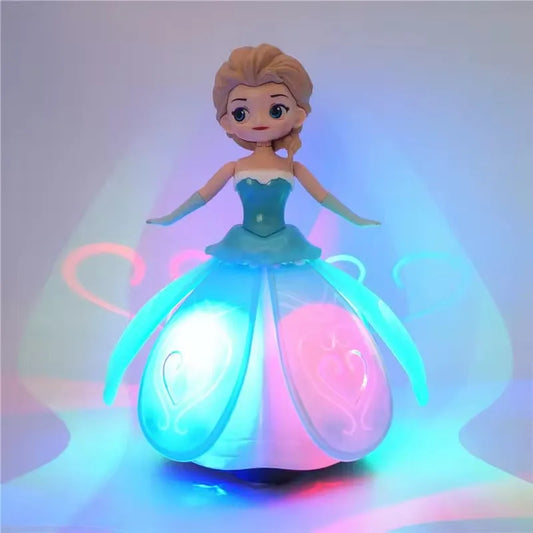 Jouet Reine des Neiges Elsa Dansante Lumineuse