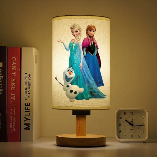 Lampe Reine des Neiges Elsa Anna Olaf