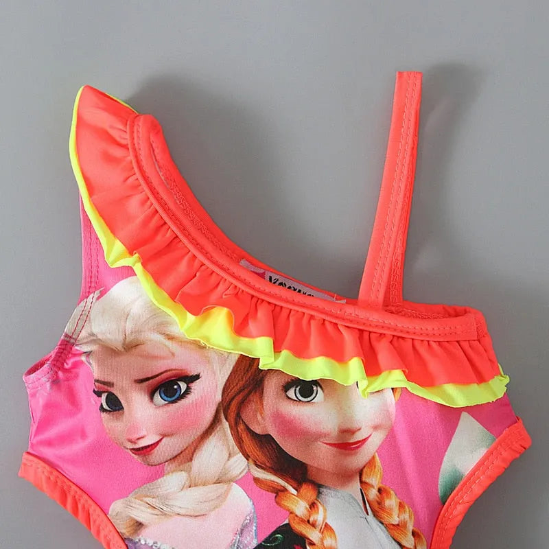 Maillot de bain Reine des Neiges Fille