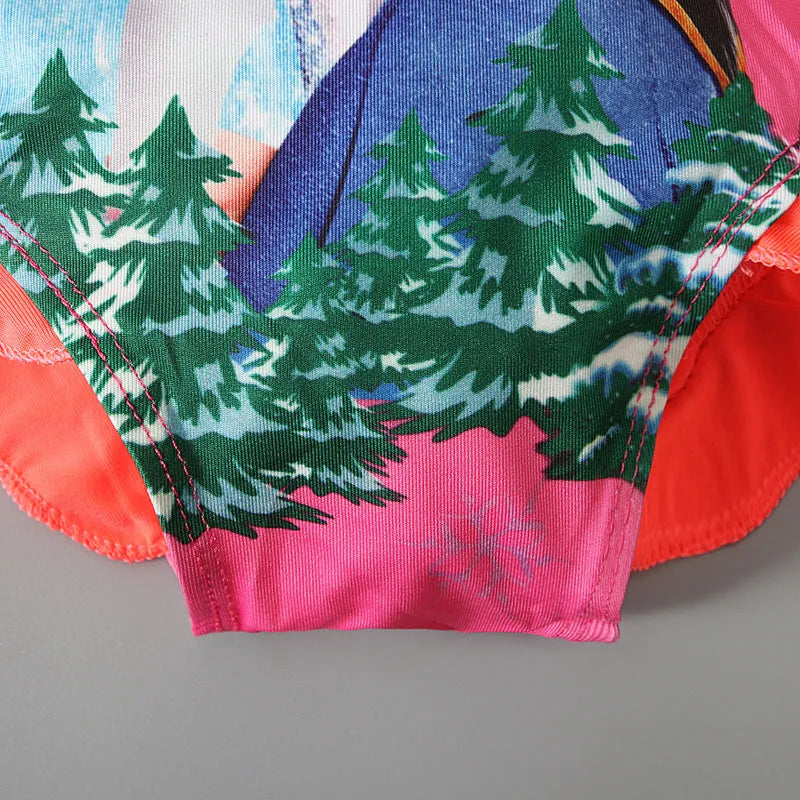 Maillot de bain Reine des Neiges Fille