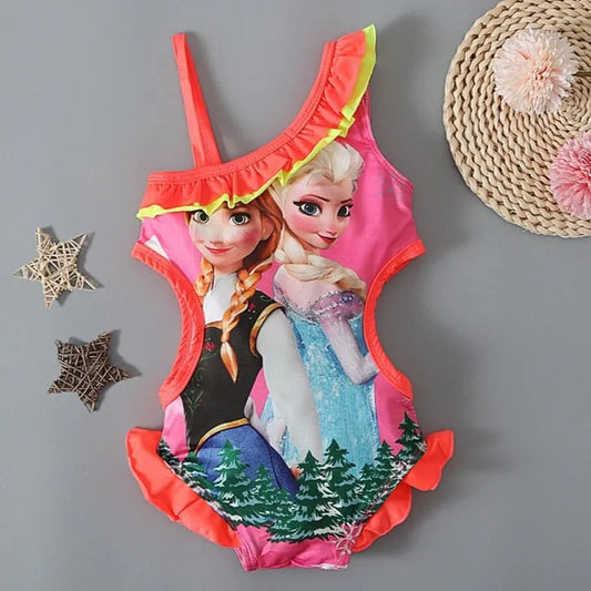 Maillot de bain Reine des Neiges Fille