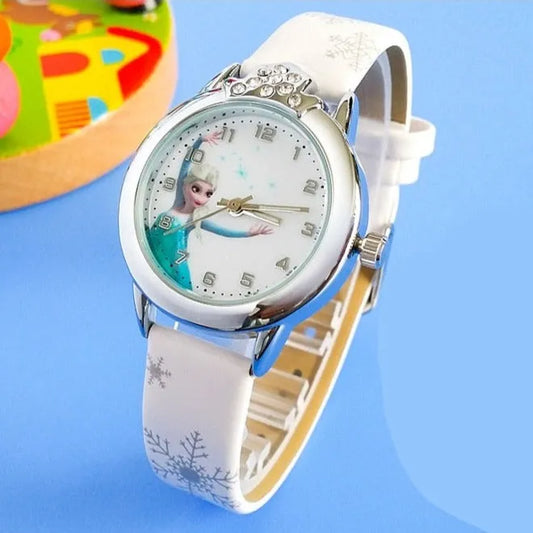 Montre Reine des Neiges Blanche