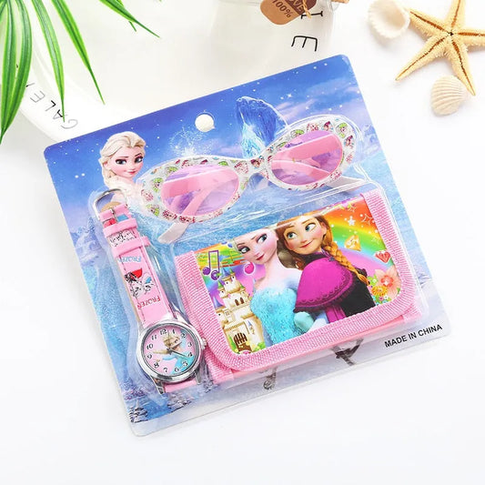 Montre avec accessoires Reine des Neiges