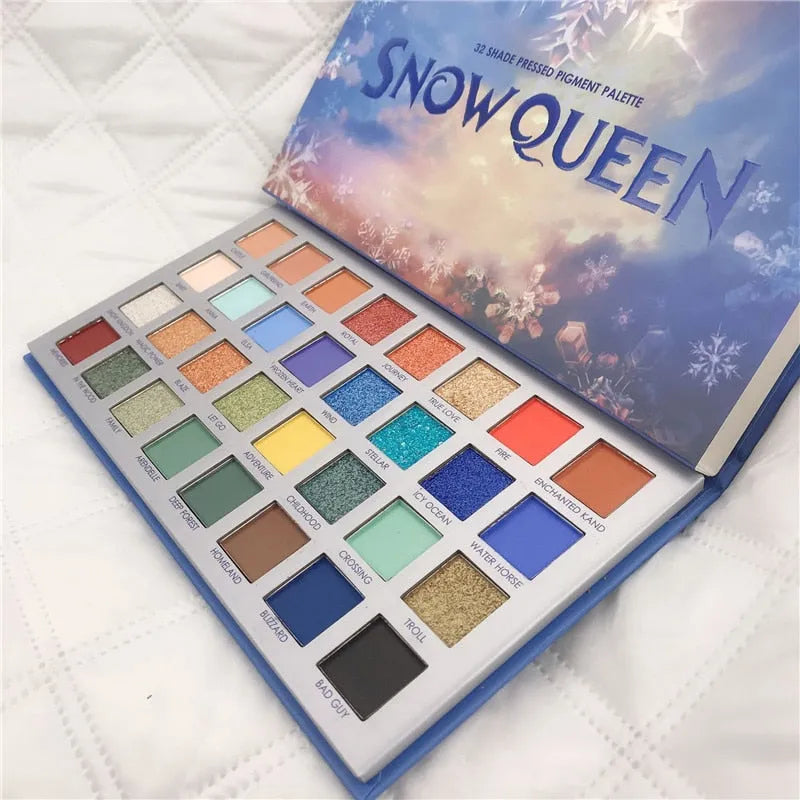 Palette Fard à paupière Reine des Neiges