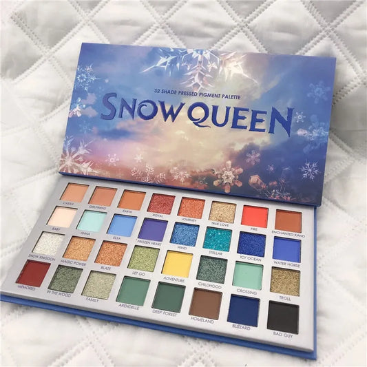 Palette Fard à paupière Reine des Neiges