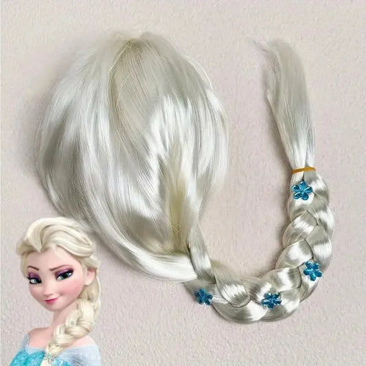 Perruque Elsa enfant