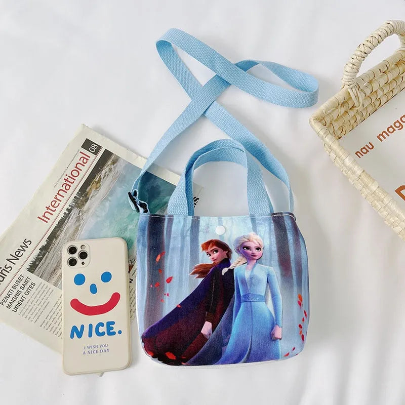 Sac De Sport Fille La Reine Des Neiges - Sac Piscine/Maternelle 40 Cm, Bretelles Réglables, Ficelle Fermeture, Idéal Cadeau Enfant
