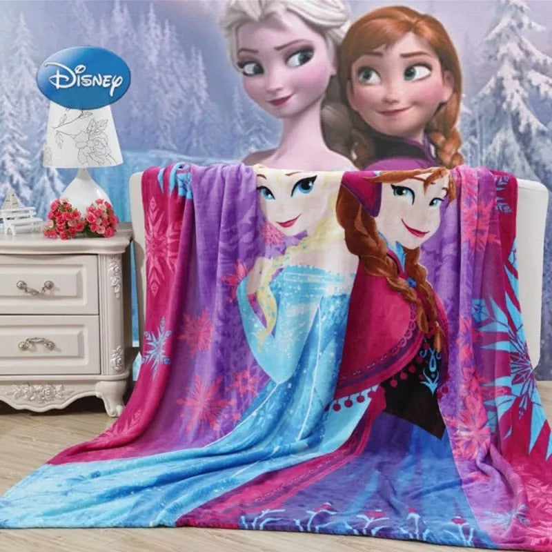 Plaid Elsa et Anna Reine des Neiges