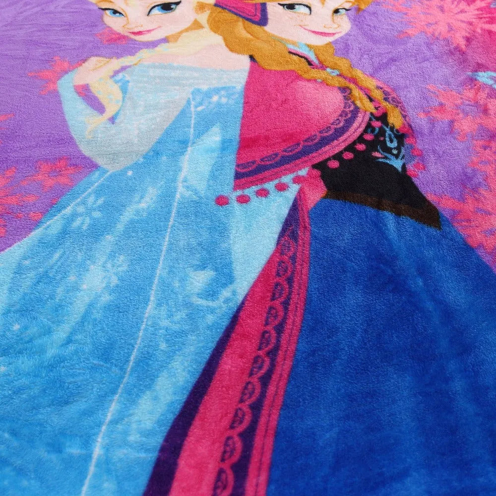 Plaid Elsa et Anna Reine des Neiges