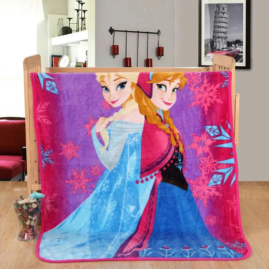Plaid Elsa et Anna Reine des Neiges