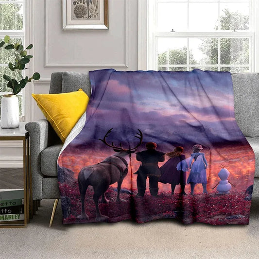 Plaid Film Reine des Neiges