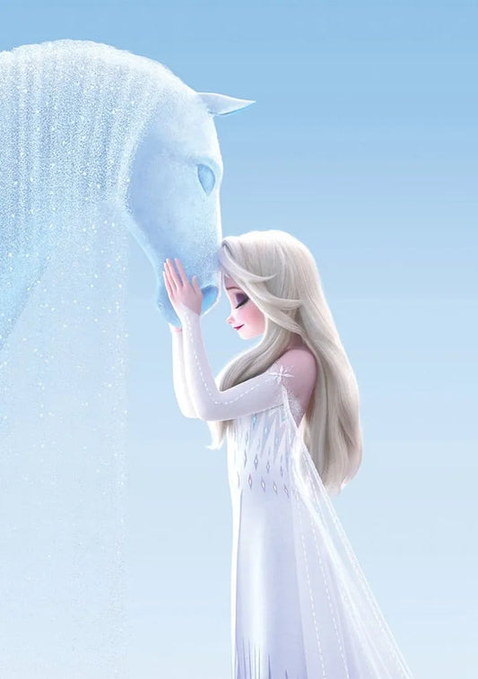 Poster Reine des Neiges : Elsa et Nokk