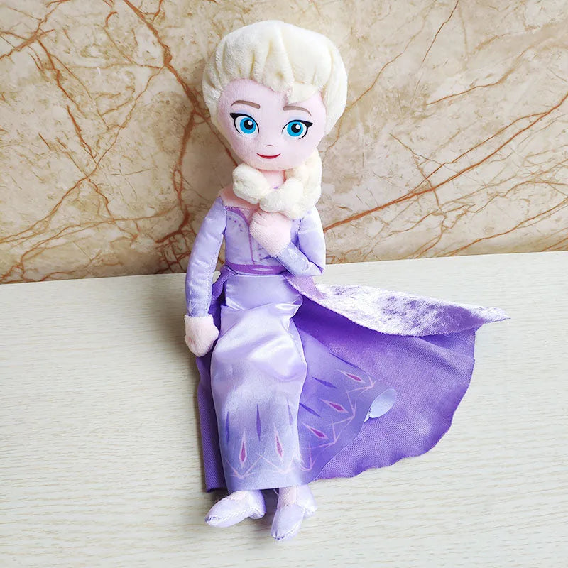 Poupée Peluche Reine Des Neiges – 40 Cm – Douce Et Mignonne – Jouet Câlin Pour Enfant – Décoration Chambre