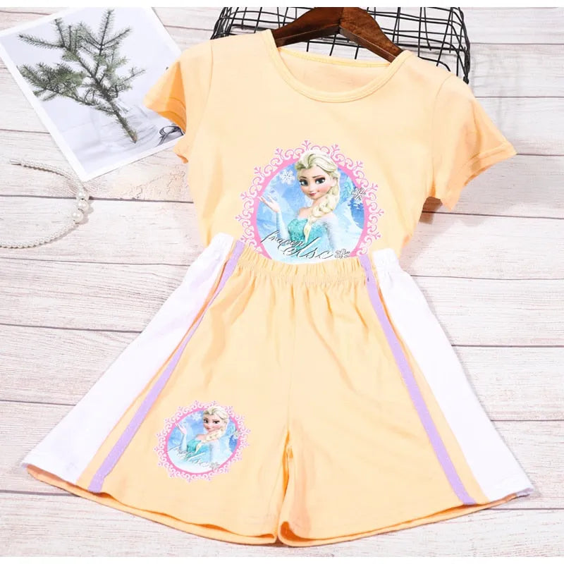 Pyjama Court Reine des Neiges