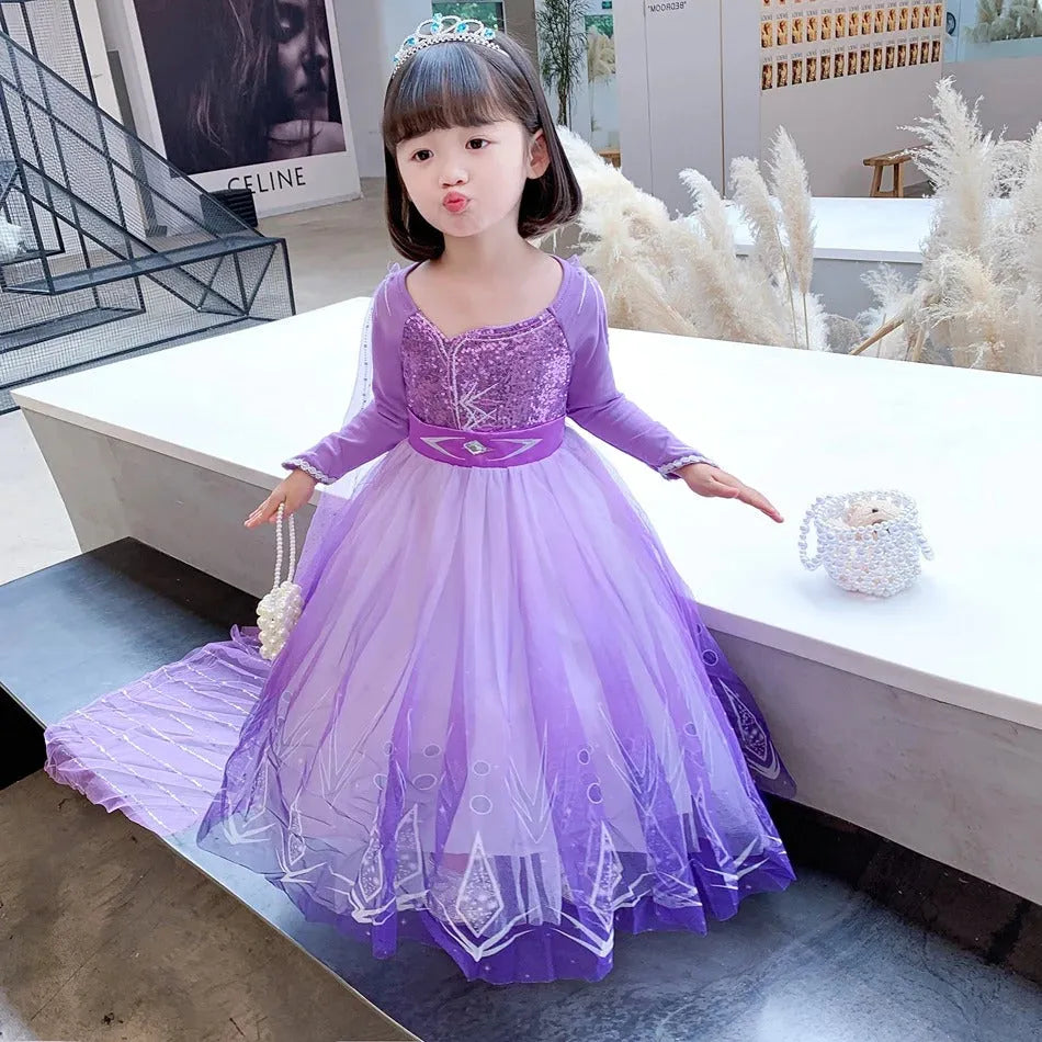 Robe Elsa Reine des Neiges 2