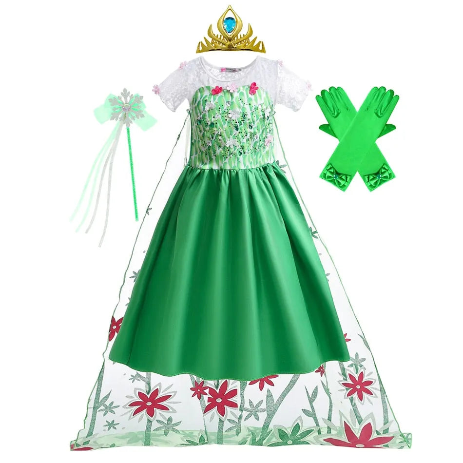 Robe Elsa Une Fête Givrée
