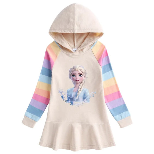Robe Reine des Neiges Beige