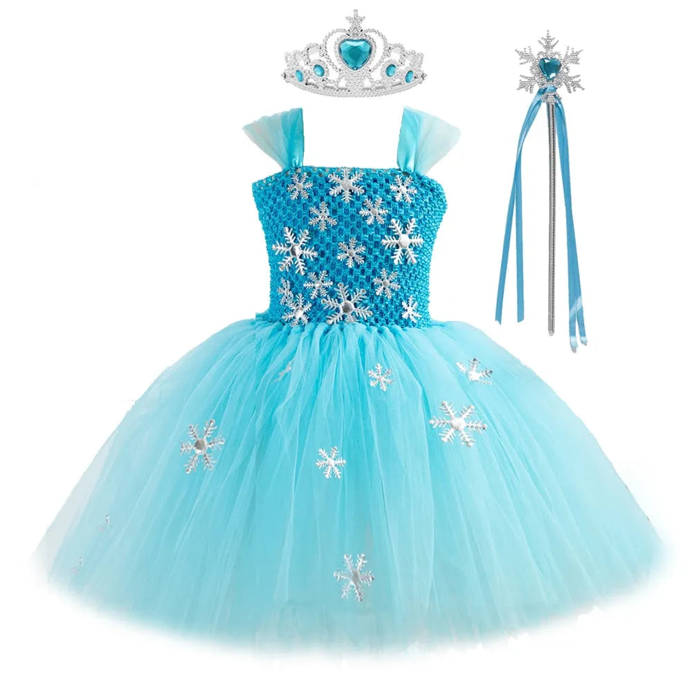 Robe Reine des Neiges Flocon
