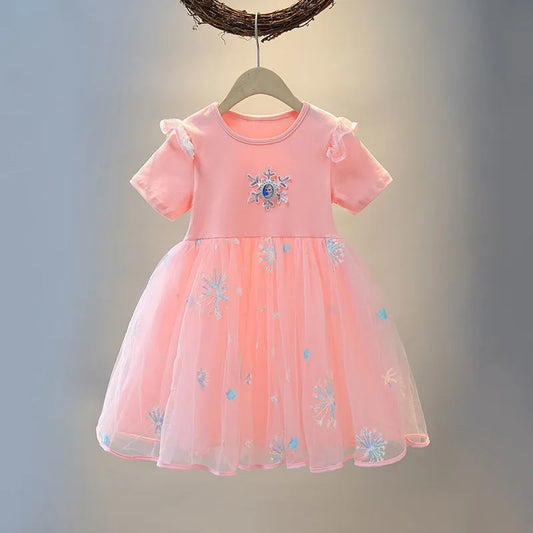 Robe Reine des Neiges Flocons
