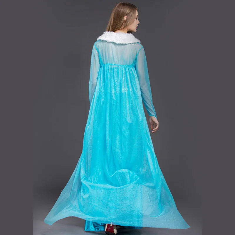 Robe Reine des Neiges adulte