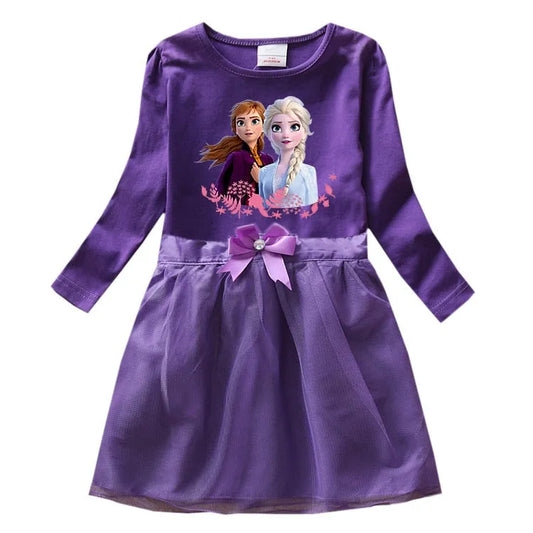 Robe Reine des Neiges enfant