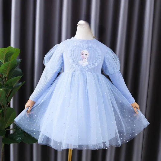 Robe Reine des Neiges fille