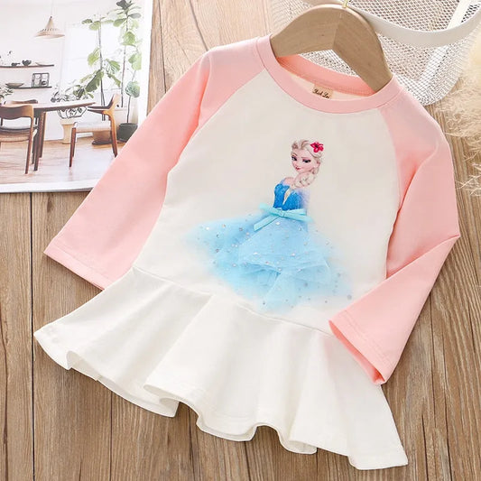 Robe Reine des Neiges pour enfant