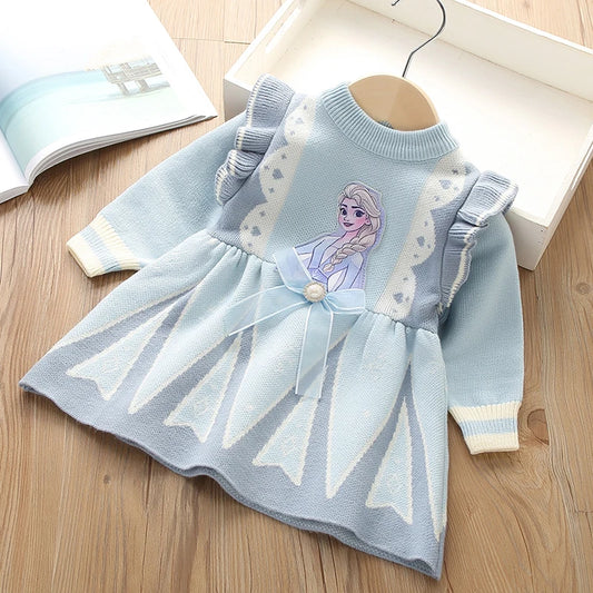 Robe chaude Reine des Neiges
