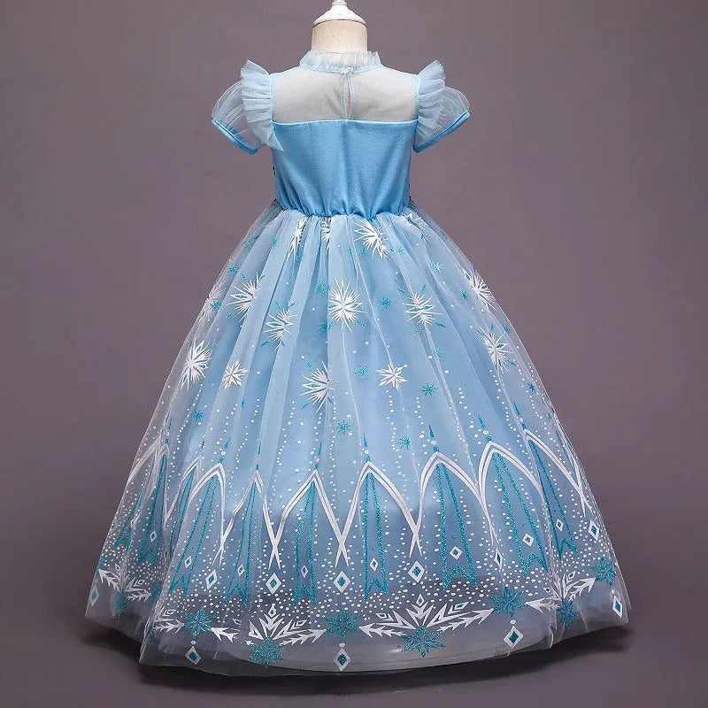 Robe de déguisement Reine des Neiges