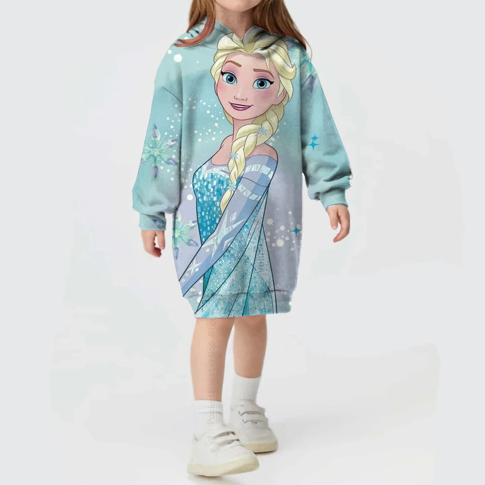 Robe sweat Reine des Neiges