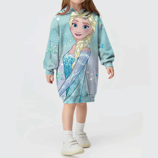Robe sweat Reine des Neiges