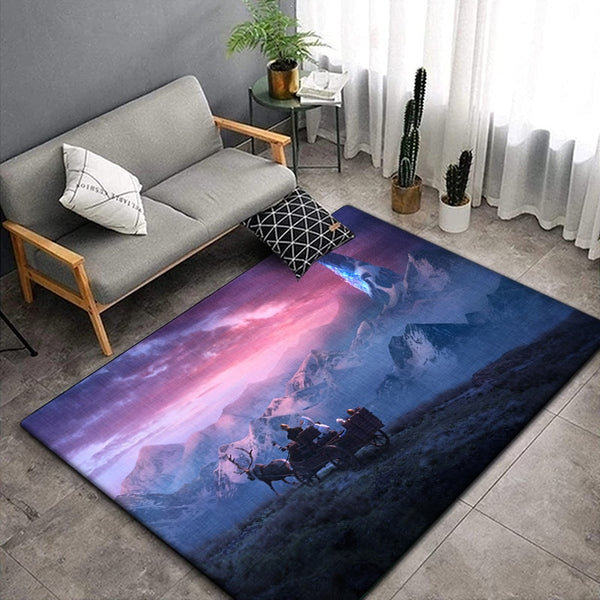 Tapis Reine des Neiges Chambre